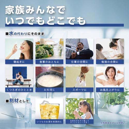 サンガリア⭐︎ サンガリア 天然水強炭酸水レモン ( 500ml*24本入 )/ : 爽快