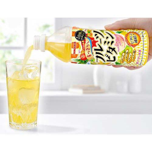 サンガリア すっきりとフルーツビタミン ( 500ml*24本入 ) : 爽快