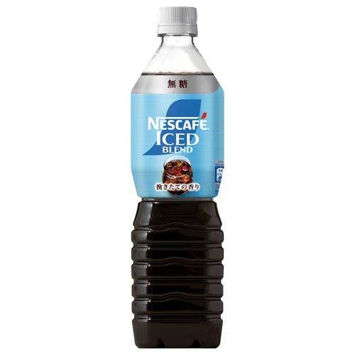 ネスカフェ アイスブレンド ボトルコーヒー 無糖 ケース ( 900ml×12本