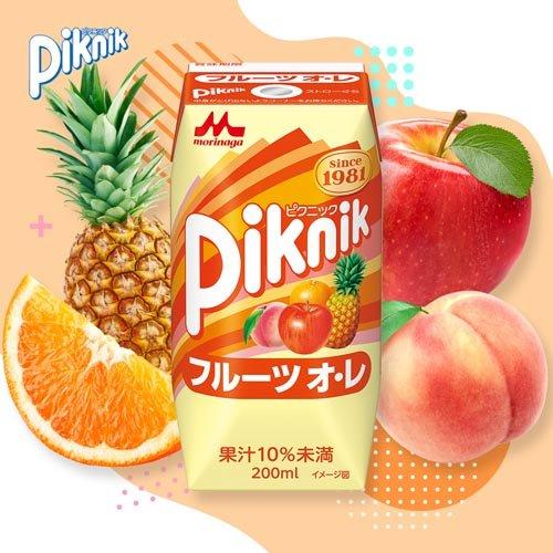 ピクニック フルーツ ( 200ml*24本入 )/ 紙パック 常温保存 飲み切り