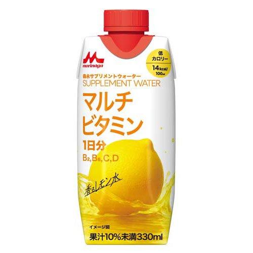 森永サプリメントウォーター マルチビタミン 香るレモン水 ( 330ml×12
