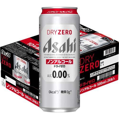 アサヒ ドライゼロ 缶 ( 500ml*24本入 )/ ノンアル/ドライゼロ/ノン