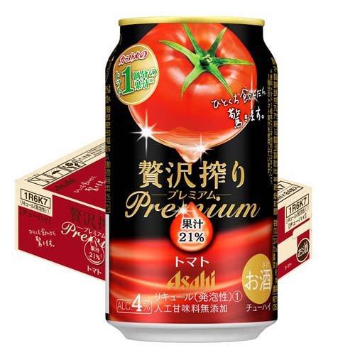 アサヒ 贅沢搾り プレミアムトマト 缶 ( 350ml*24本入 )/ アサヒビール