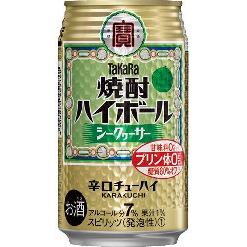 タカラ 焼酎ハイボール シークヮーサー ( 350ml*24本入 ) : 爽快