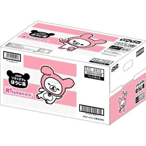 ダイドー リラックマのほうじ茶 ( 500ml*24本入 )/ : 爽快ドリンク専門