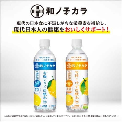 和ノチカラ 旬搾りゆず炭酸水 ( 500ml*24本入 )｜soukaidrink｜04