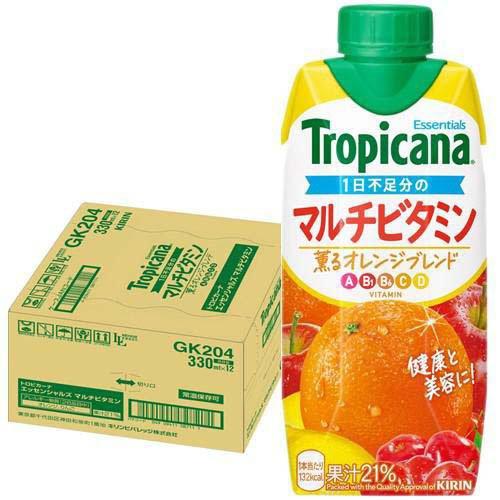 トロピカーナ エッセンシャルズ マルチビタミン ( 330ml×12本入