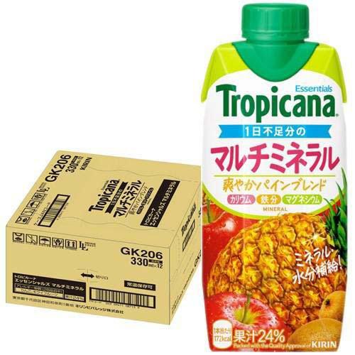 トロピカーナ エッセンシャルズ マルチミネラル ( 330ml×12本入