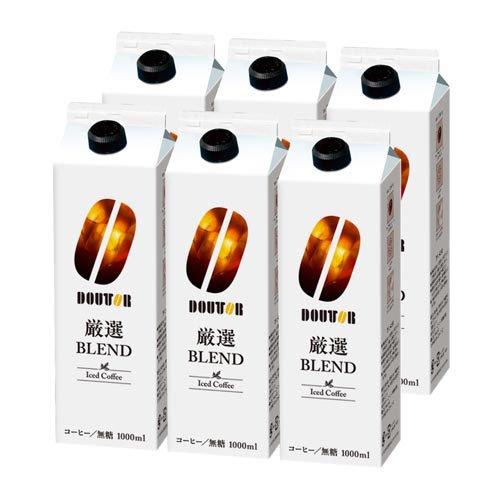 アイスコーヒー厳選ブレンド ( 1000ml×6本 ) ドトール コーヒー アイス