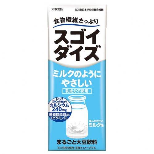 スゴイダイズ ミルクのようにやさしいミルク味 ( 200ml×24本 )/ : 爽快