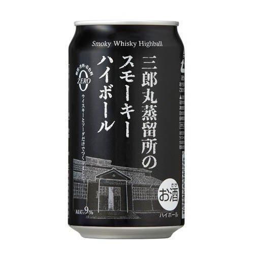 山崎ハイボール&三郎丸蒸留所のスモーキーハイボール8本セット&チャミスル 三郎丸蒸留所のスモーキーハイボール ( 350ml×24本 ) : 爽快