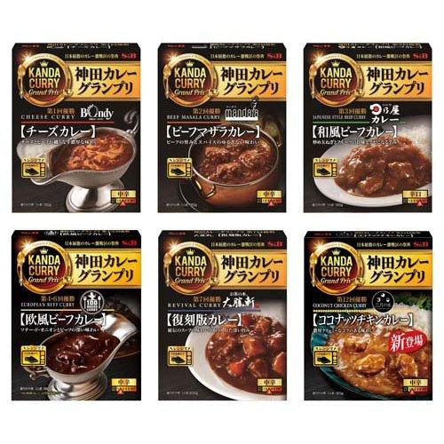 神田カレーグランプリ ( 12個セット(6種*2セット) ) 名店 セット