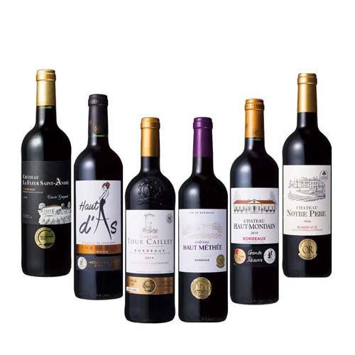 企画品)ボルドー 赤ワインセット ( 750ml×6本 )/ 国分ワイン 企画品)ボルドー 赤ワインセット ( 750ml×6本 )/ 国分ワイン