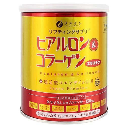 ファイン ヒアルロン＆コラーゲン+還元型コエンザイムQ10 ( 196g