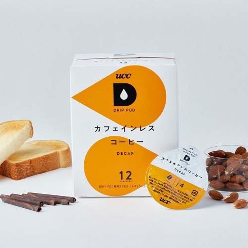 UCC ドリップポッド カフェインレスコーヒー ( 12個入*6箱セット