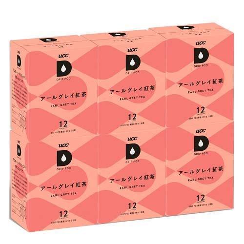 UCC ドリップポッド アールグレイ紅茶 ( 12個入*6箱セット )/ ドリップ