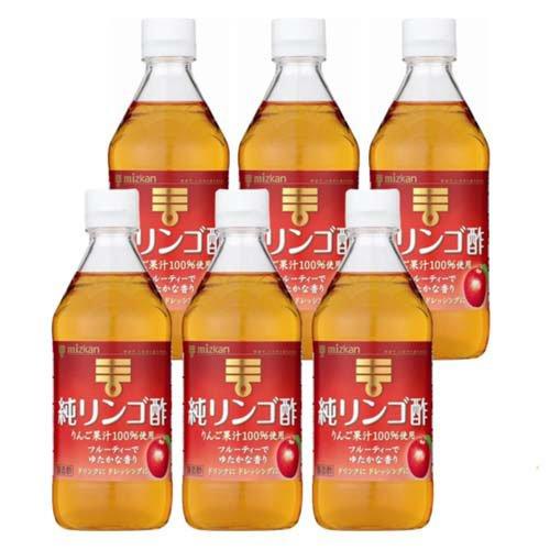 ミツカン 純りんご酢 ( 500ml*6本セット )/ りんご酢 リンゴ酢 純林檎
