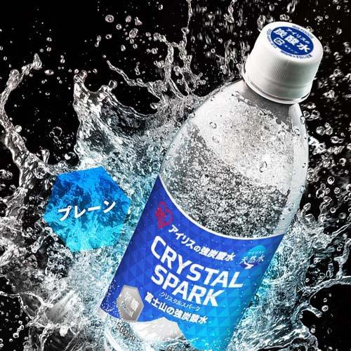 アイリス CRYSTAL SPARK 富士山の強炭酸水 ラベルレス ( 500ml