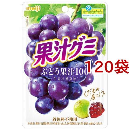 訳あり)果汁グミ ぶどう ( 54g*120袋セット )/ 果汁グミ : 爽快