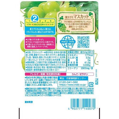果汁グミ マスカット ( 54g*72袋セット )/ : 爽快ドリンク専門店