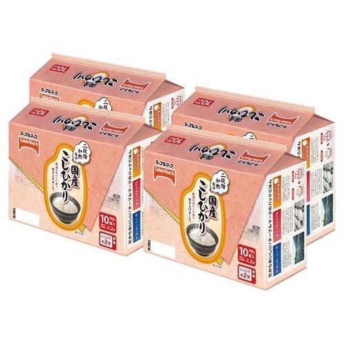国産こしひかり ( 10個入×4セット(1個180g) )/ テーブルマーク パック