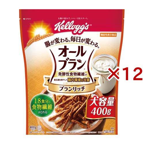 ケロッグ オールブラン ブランリッチ 大容量 ( 400g×12セット