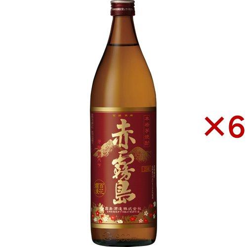 霧島酒造 赤霧島 25度 ( 900ml×6セット ) : 爽快ドリンク専門店 - 通販