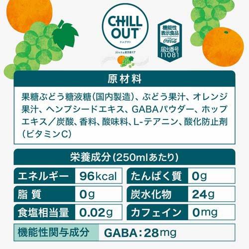 チルアウト ストレス＆疲労感ケア ( 30本入×2セット(1本250ml