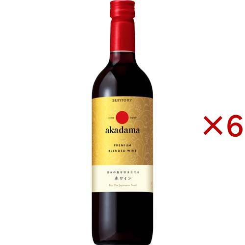 赤玉 プレミアムブレンデッドワイン ( 750ml×6セット ) : 爽快ドリンク
