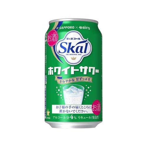 ◼️1本あたり約199円◼️ビール＆発泡酒＆サワー＆ノンアル等計48本セット サッポロ 愛のスコールホワイトサワー ( 340ml×48本入 )/ 愛のスコール