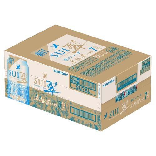 サントリー 翠ジンソーダ 本格濃いめ 缶 ( 24本入×4セット(1本500ml