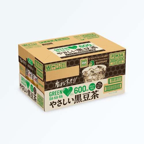 GREEN DA・KA・RA やさしい黒豆茶 ( 24本入×2セット(1本600ml) )/ DA