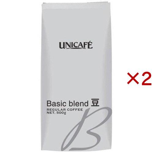 UNICAFE ベーシックブレンド コーヒー豆 500g 12袋セットユニカフェ ユニカフェ ベーシックブレンド 豆 ( 500g×2セット )/ : 爽快ドリンク