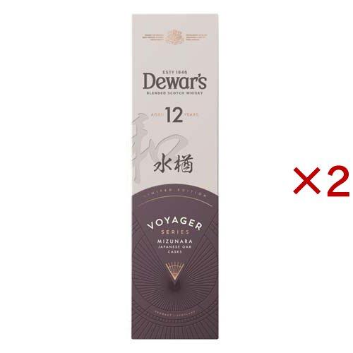 [新発売] Dewar's 12年 ミズナラ(2)&プレミアムソーダ(2) デュワーズ12年 ミズナラ ( 700ml×2セット ) : 爽快ドリンク専門店