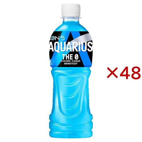 アクエリアス ザ・ゼロ PET ( 24本入×2セット(1本500ml) ) : 爽快