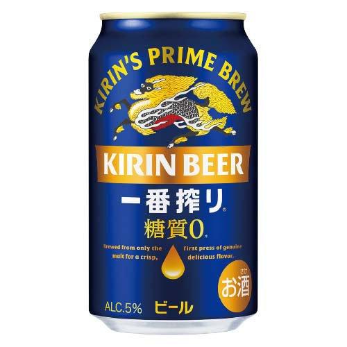 一番搾り 糖質ゼロ サッカー応援プリントタオル付き ( 24本入×4セット
