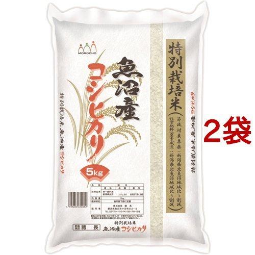 令和5年産魚沼産コシヒカリ 特別栽培米 ( 5kg*2袋セット／10kg )｜soukaidrink