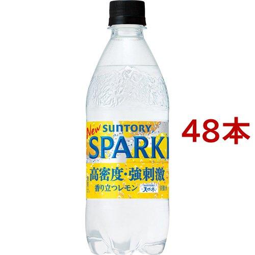 サントリー 天然水 SPARKLINGレモン ( 500ml*48本セット