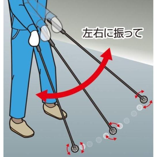 レンコン玉伸縮打診棒 BLDR-1000 02747 DOGYU 土牛