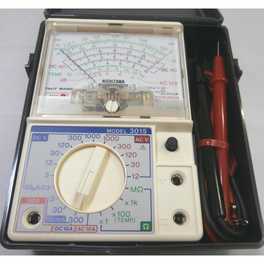 アナログテスター 3015-01 西澤電機計器 NISHIZAWA : 創工館 - 通販
