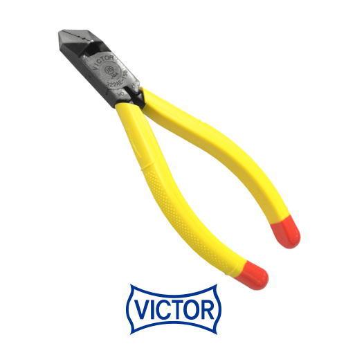 VICTOR 斜めニッパ(皮むき穴付)(JIS規格品) 150mm 322AE-150 ビクター