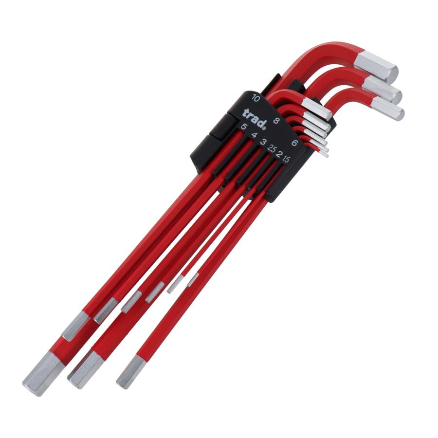 三共コーポレーション 9pcs.カラー六角レンチセット THL-9 trad : 創工