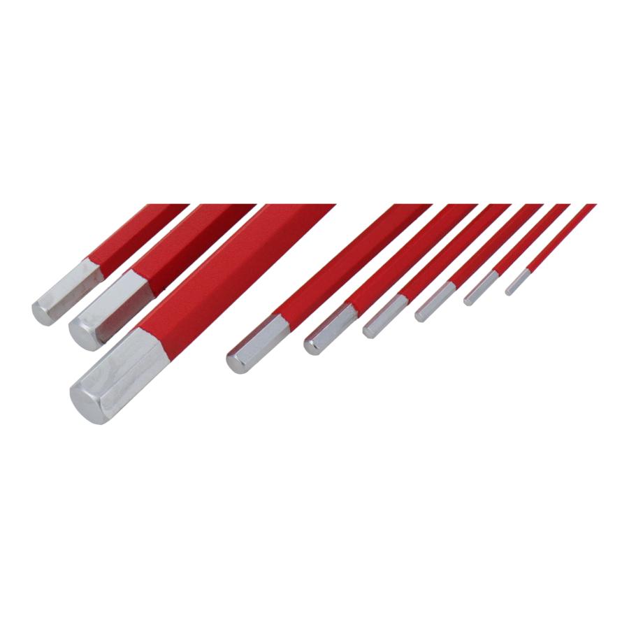 三共コーポレーション 9pcs.カラー六角レンチセット THL-9 trad : 創工