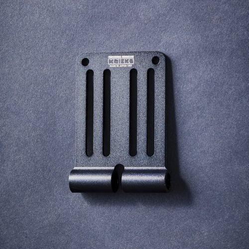 ニックス アルミ総削り出しベルトループ ブラック ALU-15L-B 2枚セット ニックス】削り出しアルミベルトループ 【ALU-15-B/ALU-15L-B
