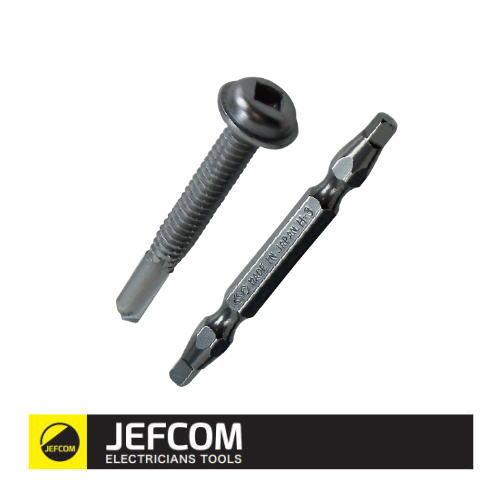 DENSAN（デンサン） 厚鉄板用ネジ ステンレス 四角ビット付 ATB-535SP 