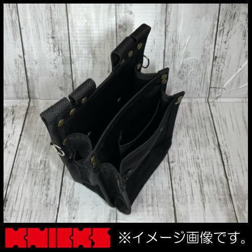 KNICKS（ニックス） 建築用ツーウェイバリスティック腰袋 ブラック