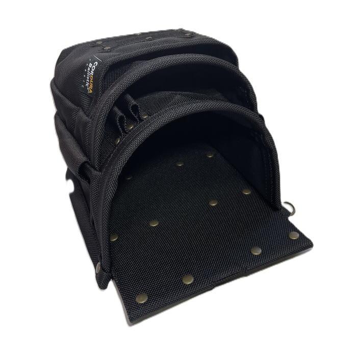 KNICKS（ニックス） バリスティック生地腰袋 ブラック BA-301DD KNICKS