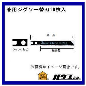 兼用ジグソー替刃 スレート用 85mm 10枚入 No8 9 ハウスビーエム Bm No8 9 創工館 通販 Yahoo ショッピング