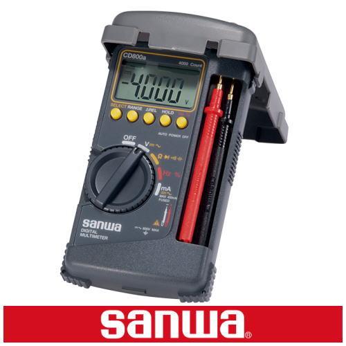 sanwa デジタルマルチメータ CD800a 三和電気計器 デジタルテスタ : 創