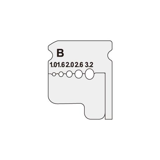 DENSAN ワイヤーストリッパー(DB-132K)用替刃 DB-132KP ジェフコム デンサン : 創工館 - 通販 - Yahoo!ショッピング